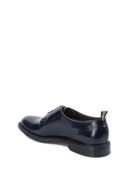 Derby 3029 polished blu GREEN GEORGE | 3029POLISHED-101